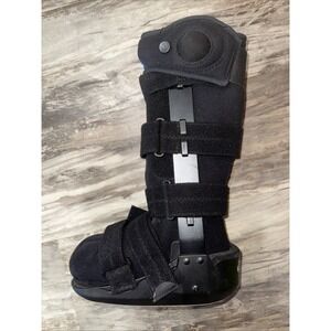 Breg CAM Walking Boot Black Medium High Pre Owned See All Pictures